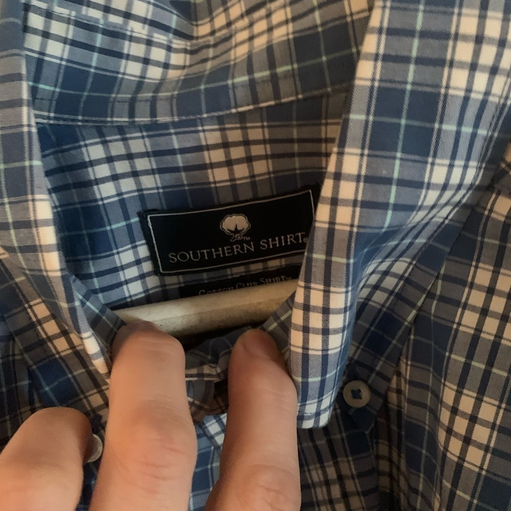 SOUTHERN shirt- cotton club mens dress shirt - Picture 2 of 3